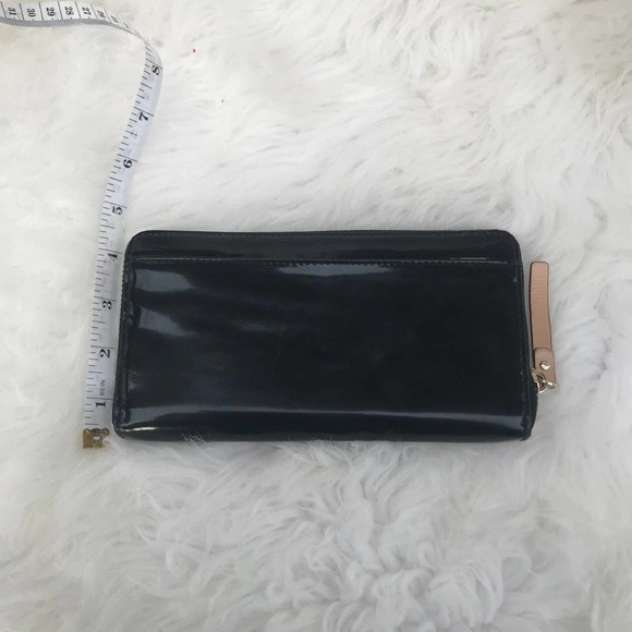 Kate Spade Neda Patent Leather Zip Around Wallet - Picture 9 of 14